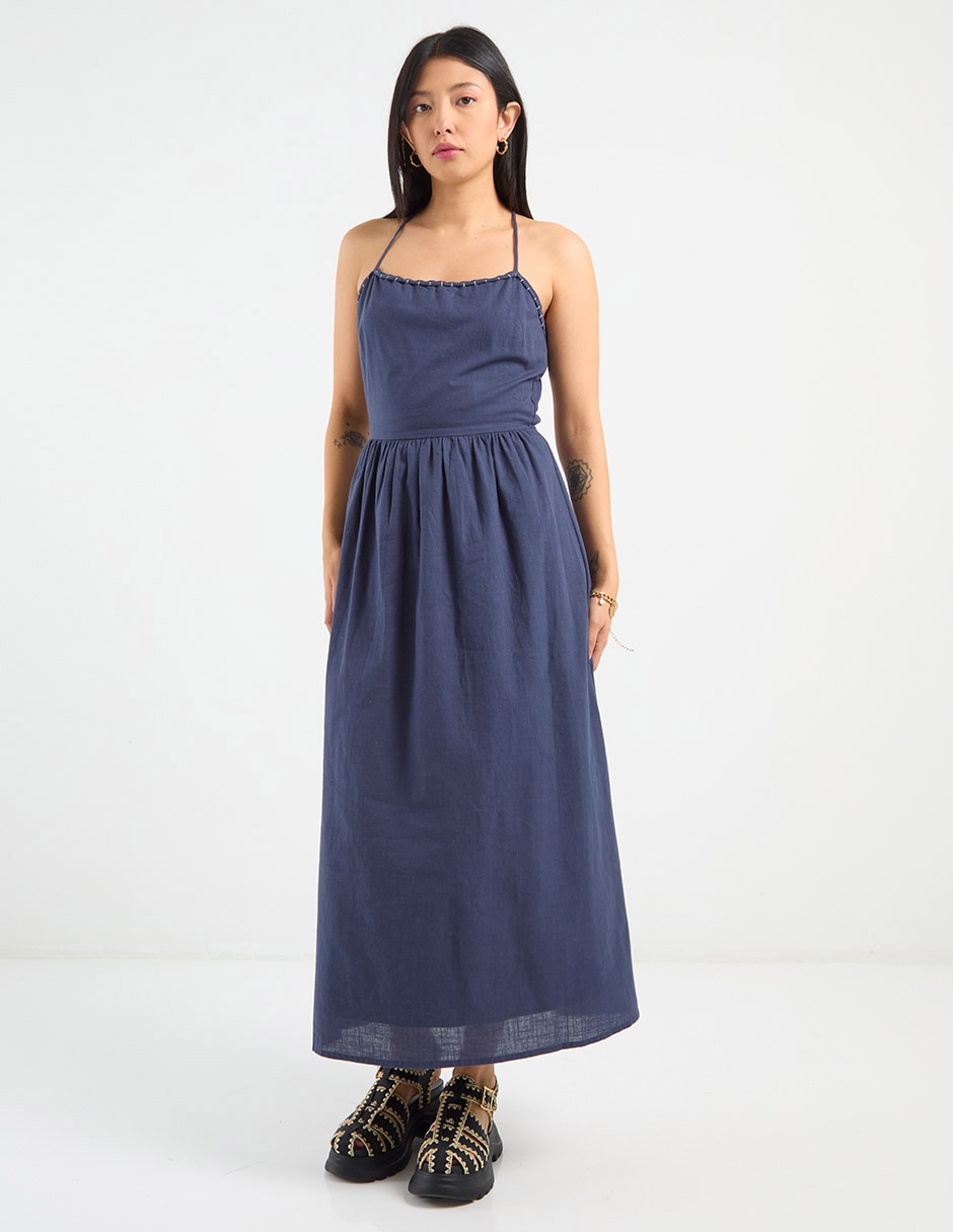 Vestido largo casual para mujer 2