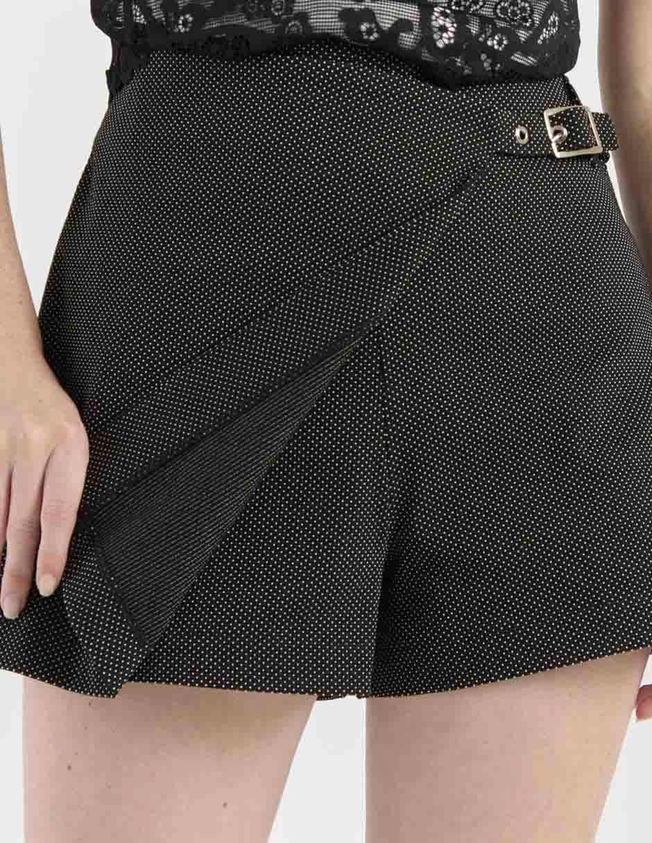 Falda short a la cintura 4