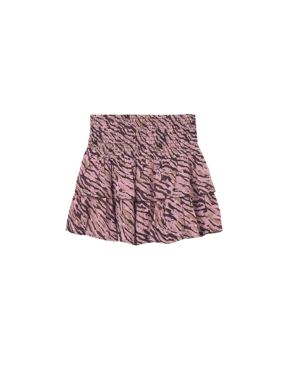 Falda mini a la cintura 5