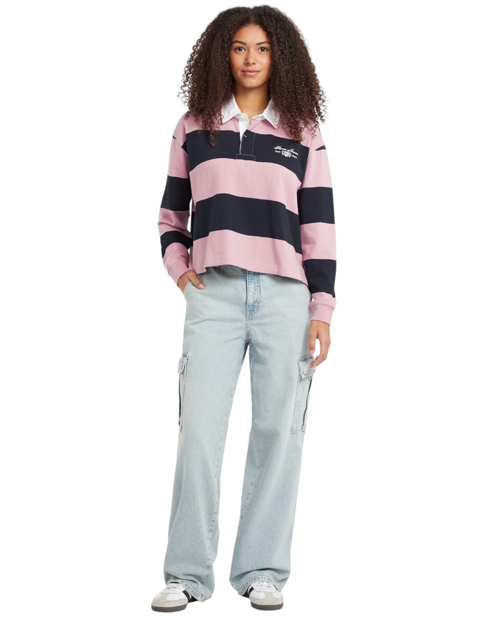 Playera tipo polo para mujer 4