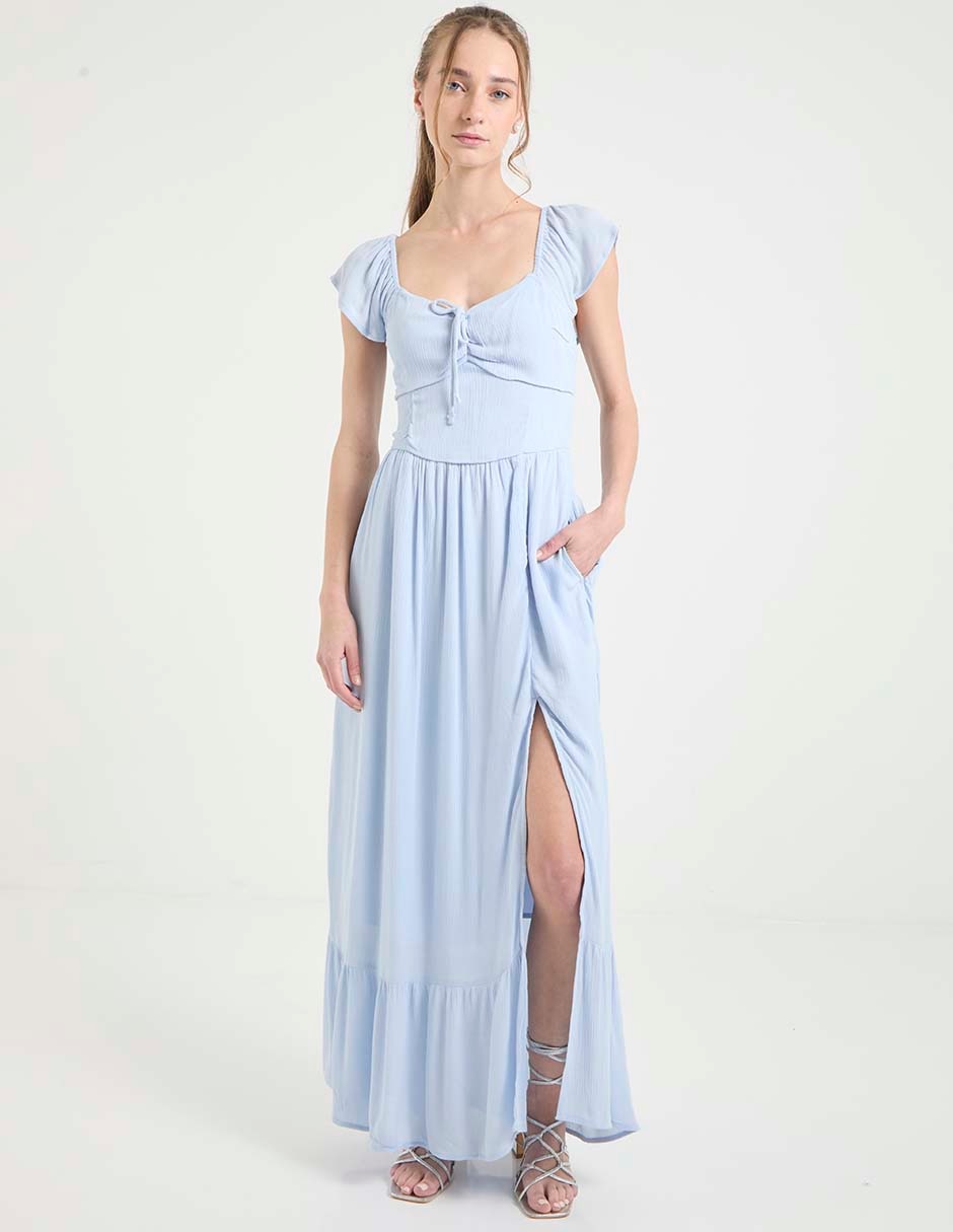Vestido largo casual para mujer 3