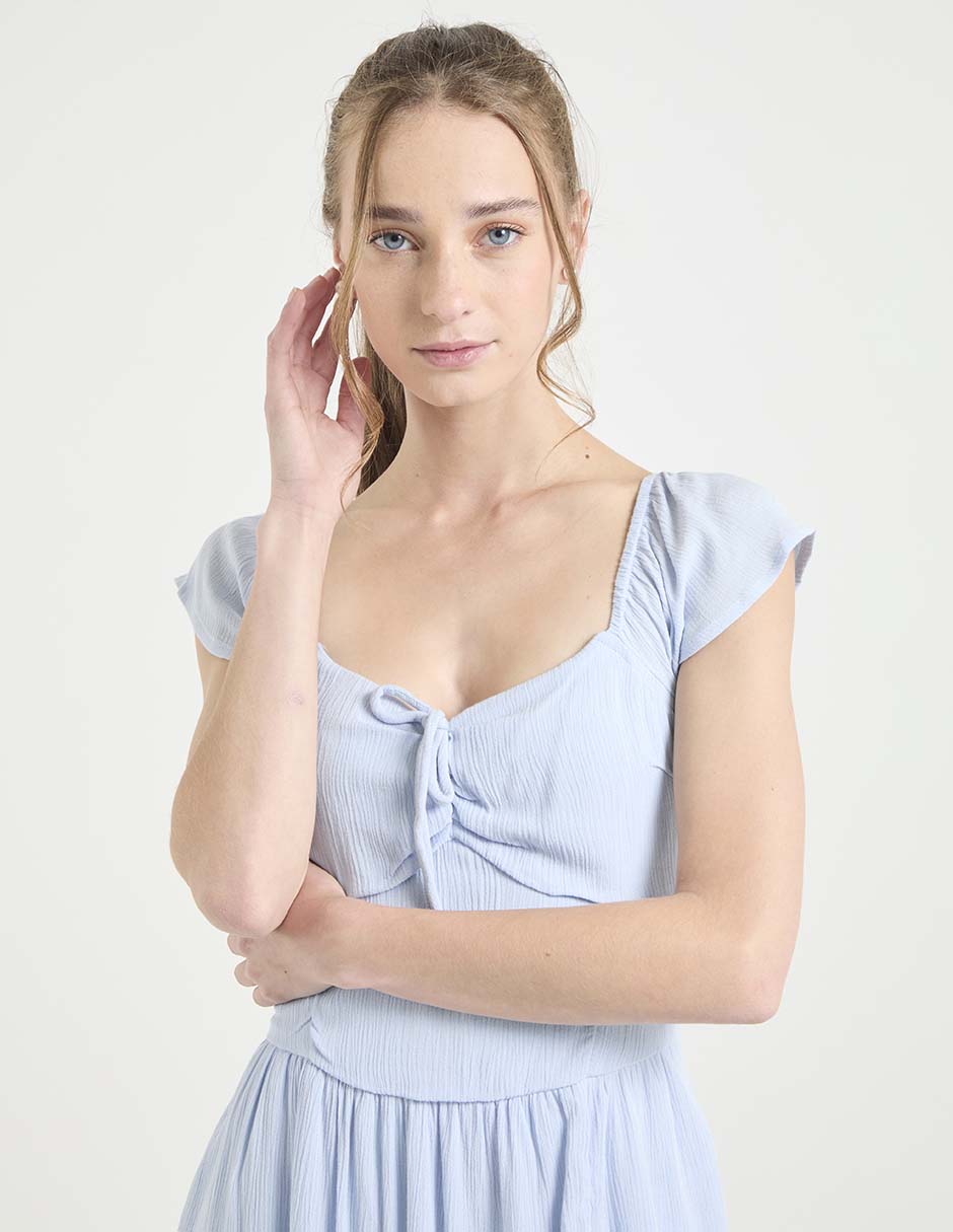 Vestido largo casual para mujer 4