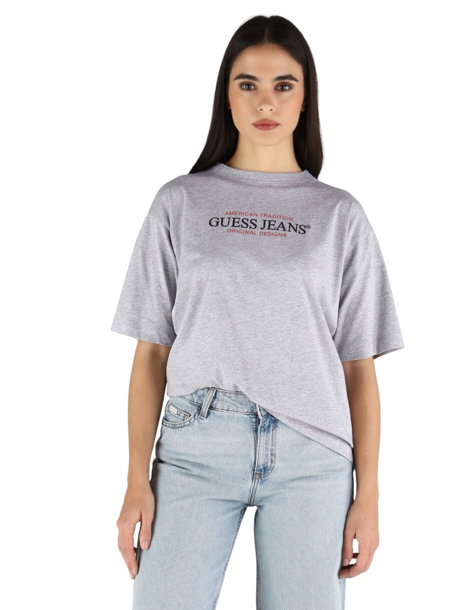 Playera manga corta FA2025 cuello redondo para mujer Playera manga corta FA2025 cuello redondo para mujer