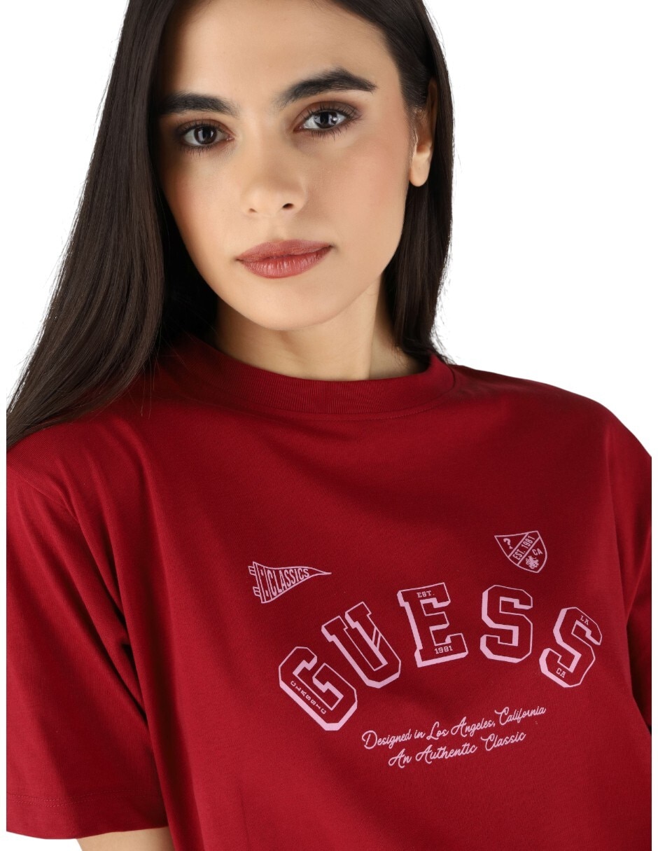 Playera manga corta FA2025 cuello redondo para mujer 3