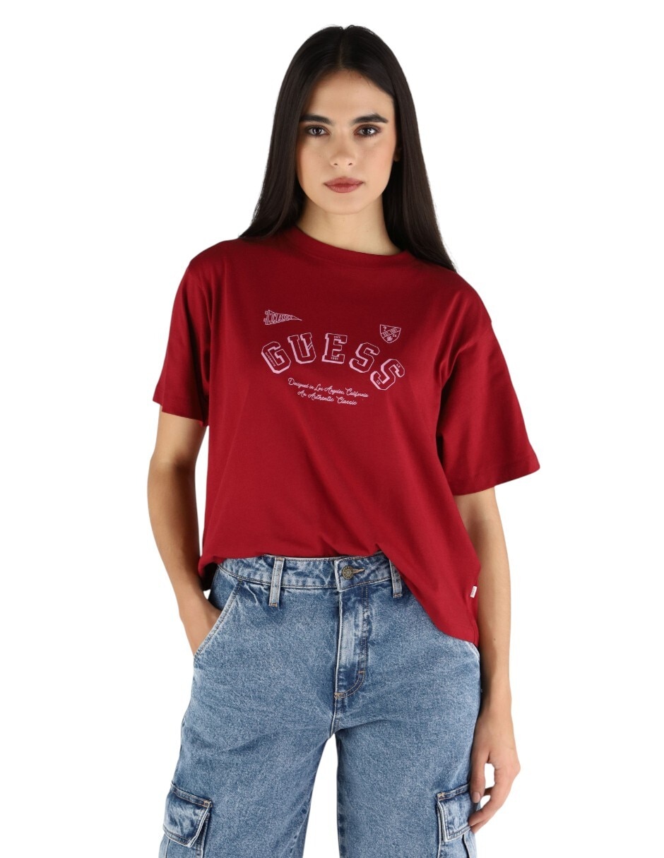 Playera manga corta FA2025 cuello redondo para mujer 5