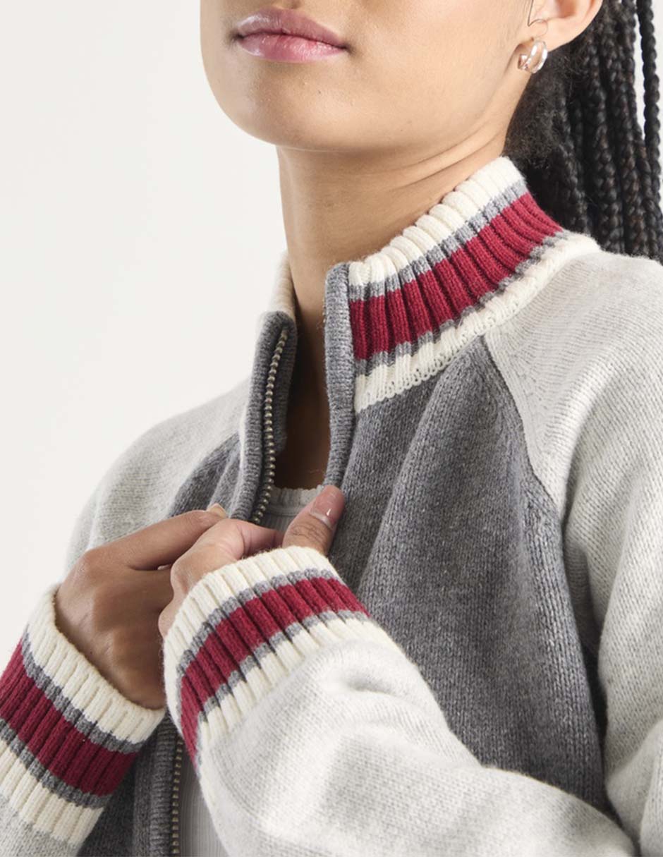 Suéter cuello alto para mujer 4