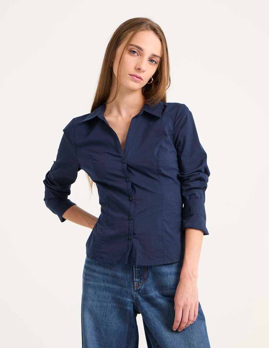 Blusa manga larga para mujer 1