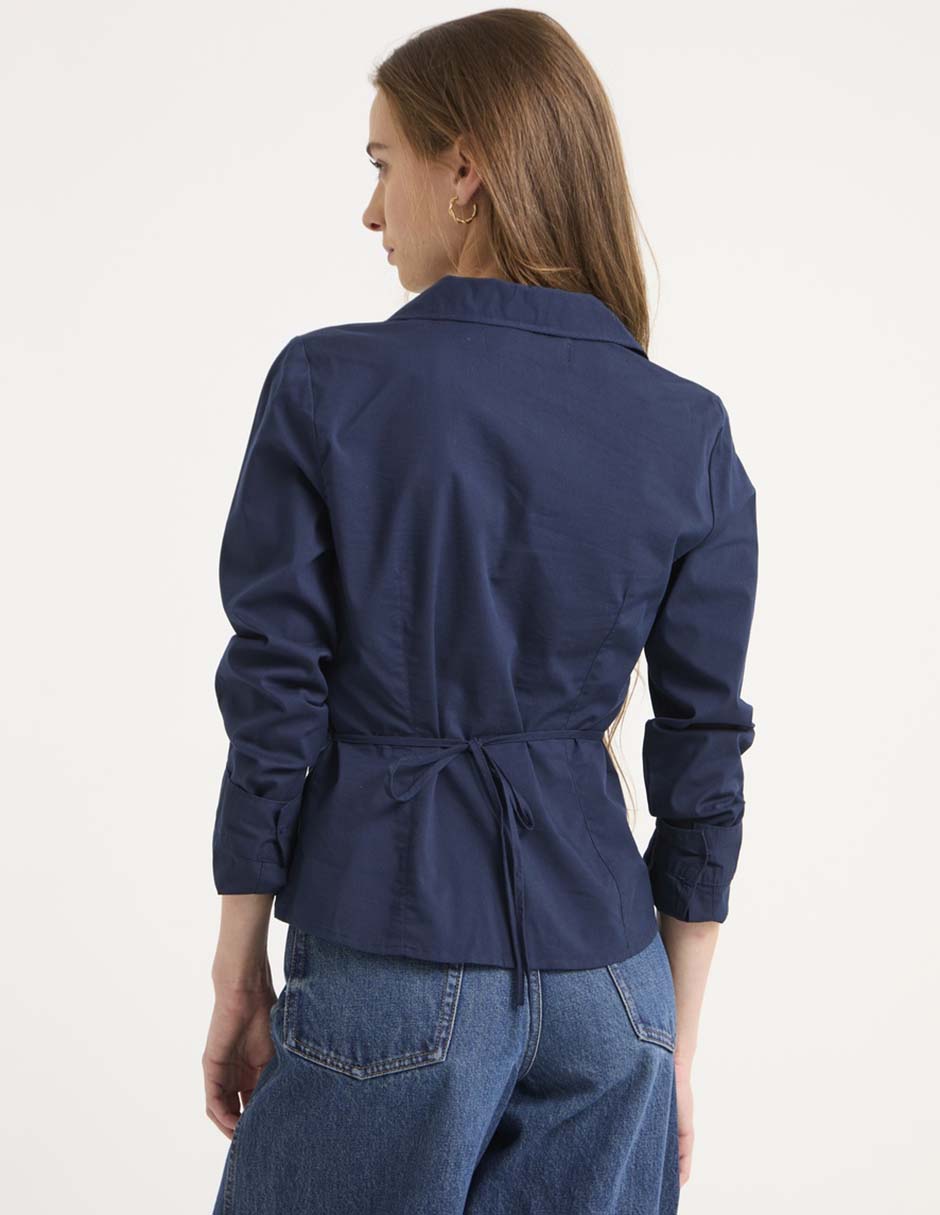 Blusa manga larga para mujer 6