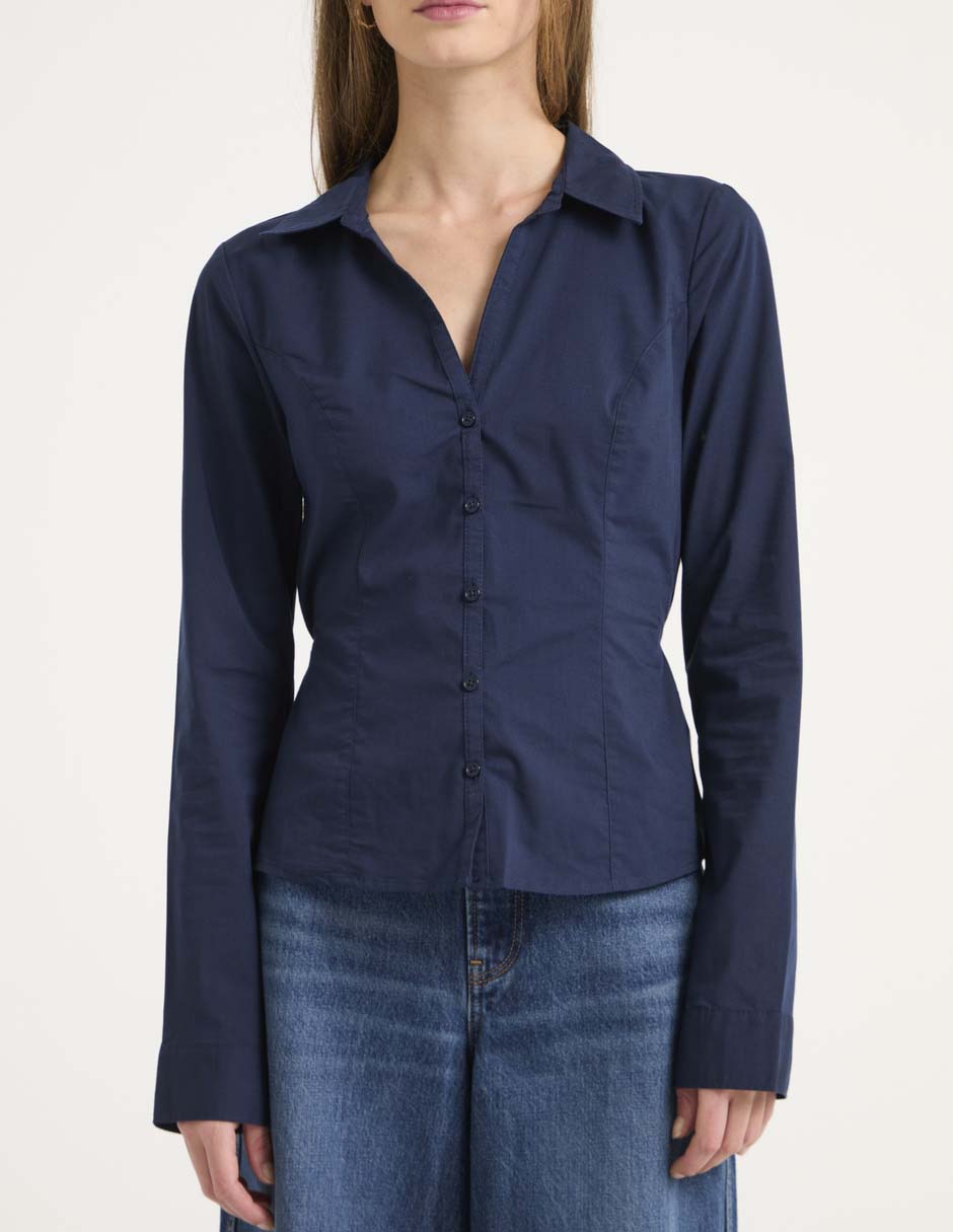 Blusa manga larga para mujer 9