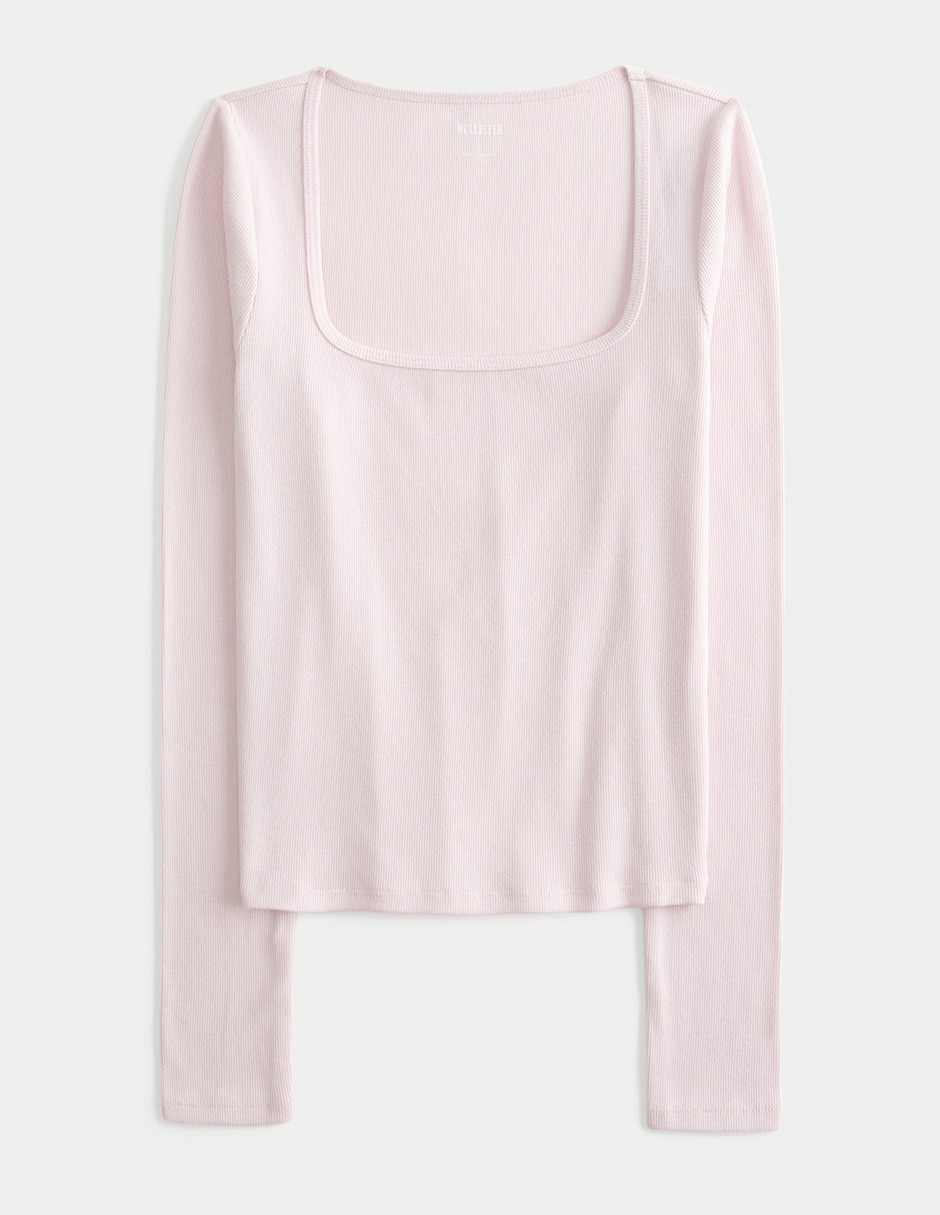Playera manga larga para mujer
