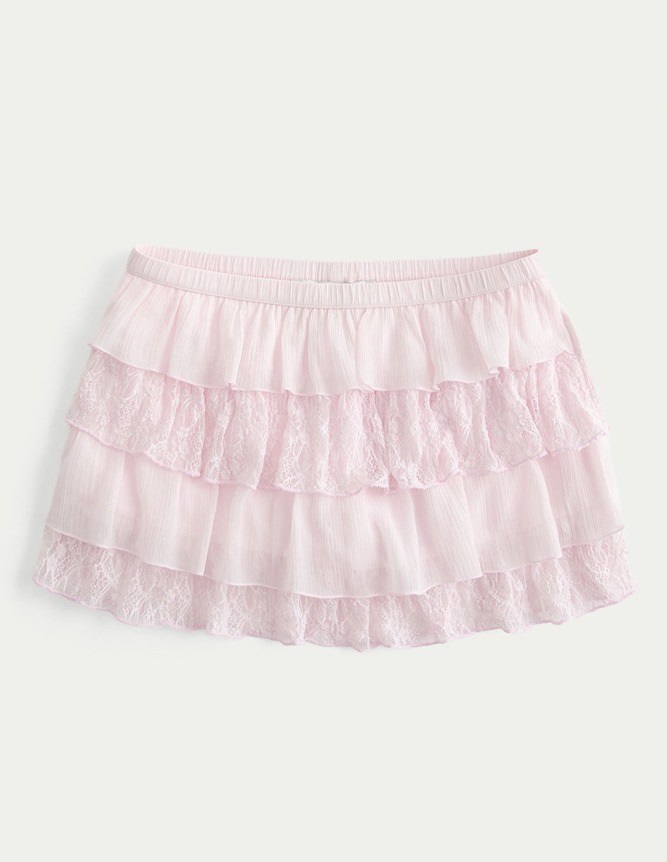 Falda mini a la cintura 3