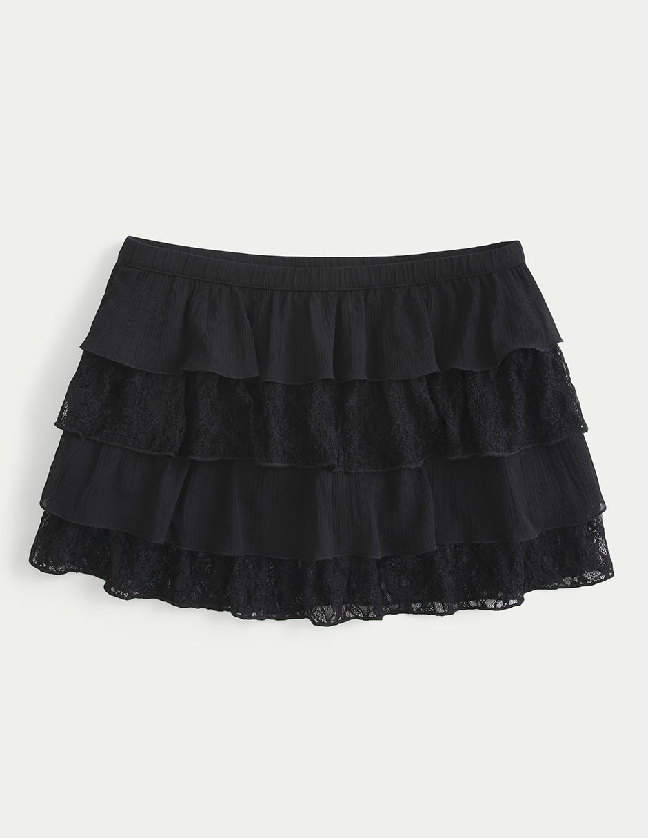 Falda mini a la cintura 3