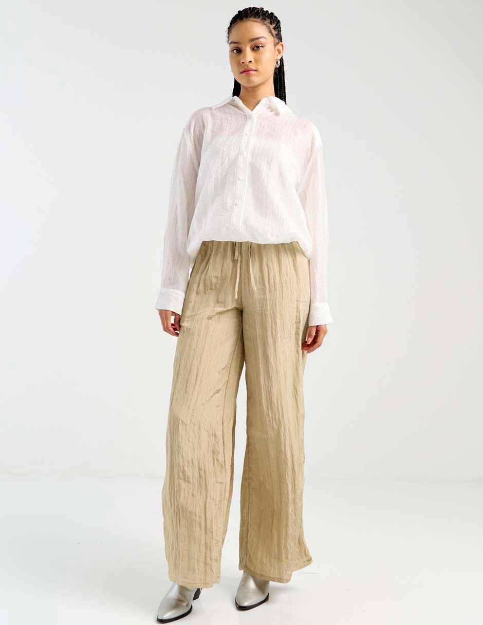 Blusa camisera manga larga para mujer 3