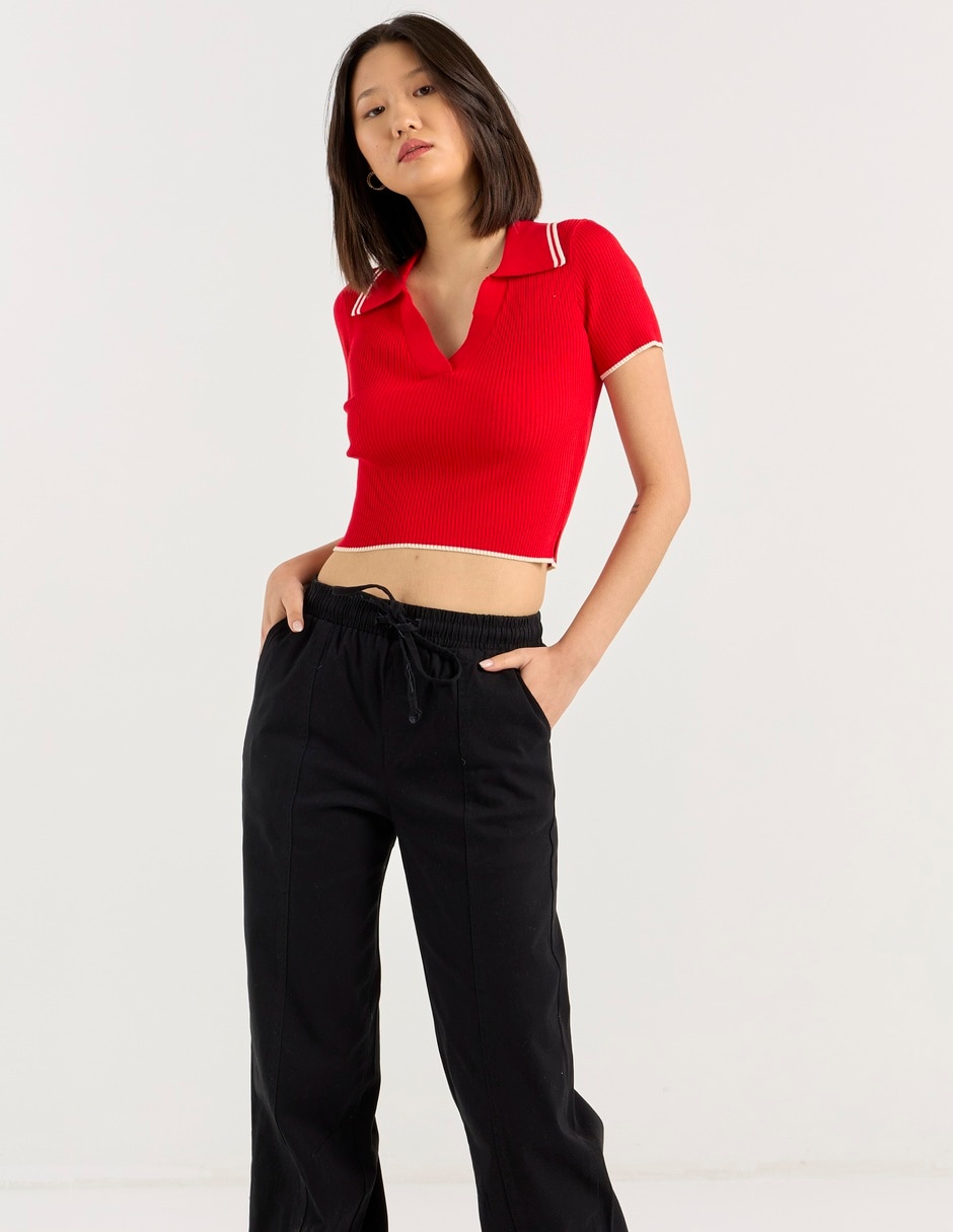 Top cuello polo 2