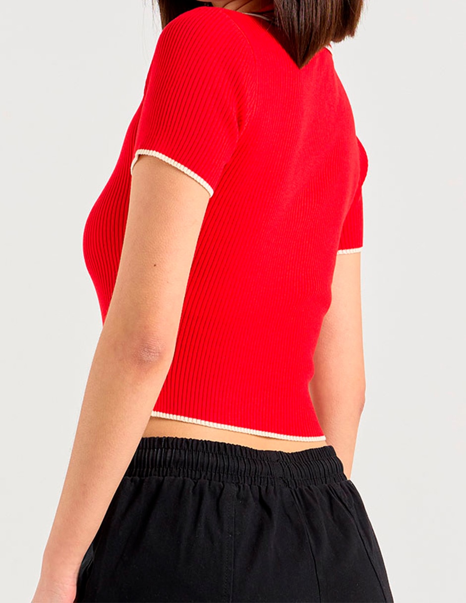 Top cuello polo 5