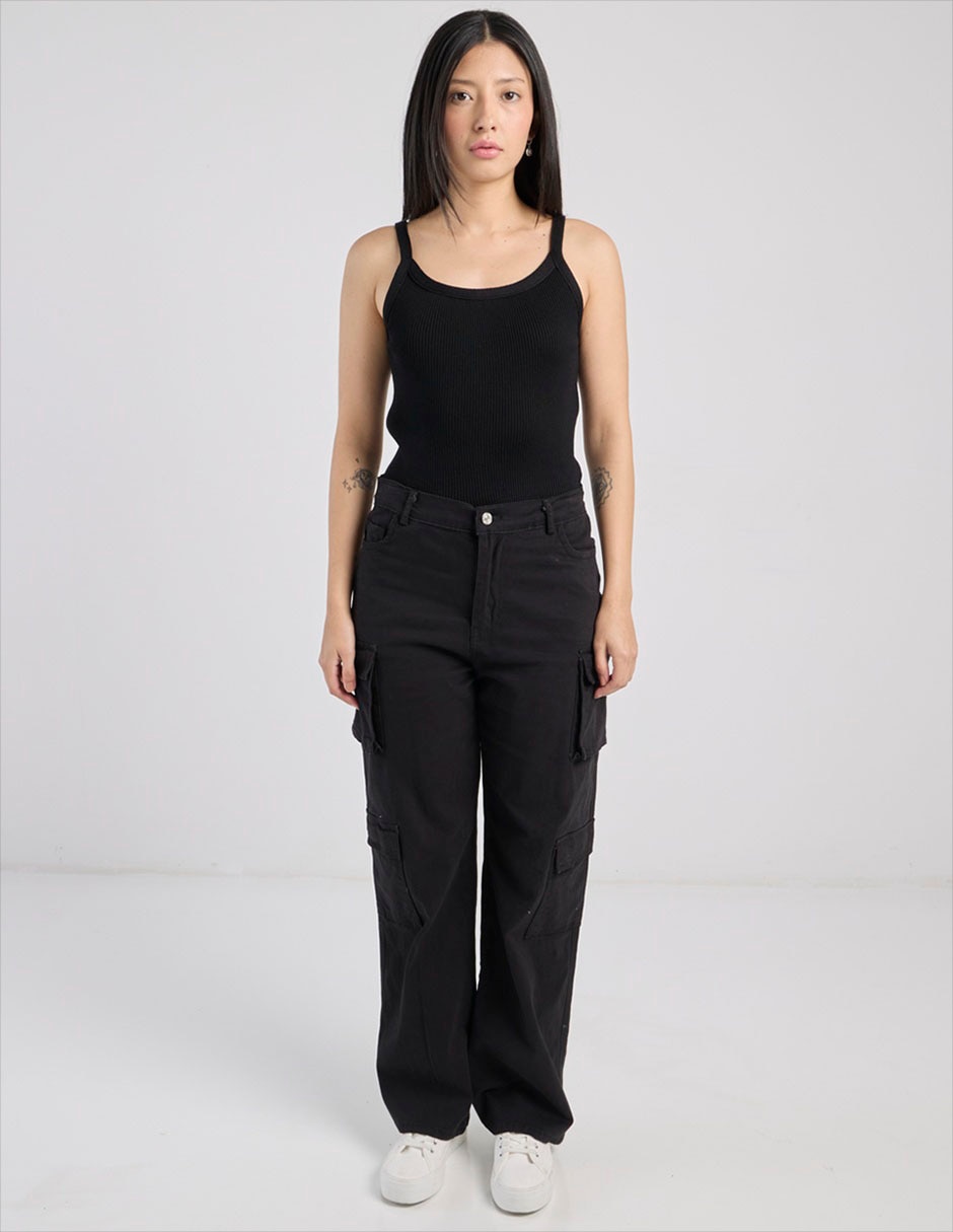 Pantalón cargo Biography straight para mujer