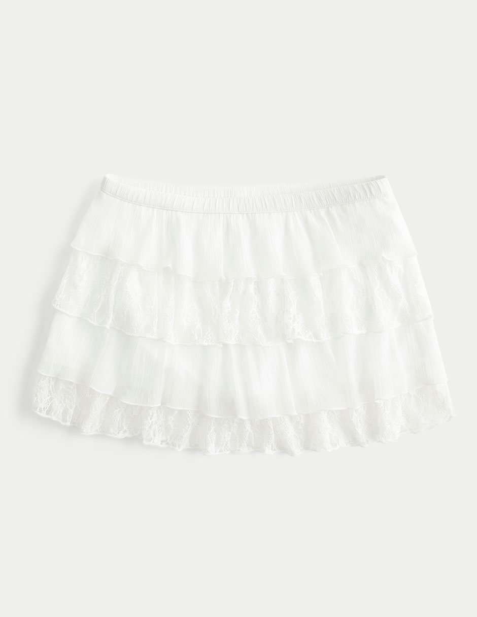 Falda mini a la cintura 3