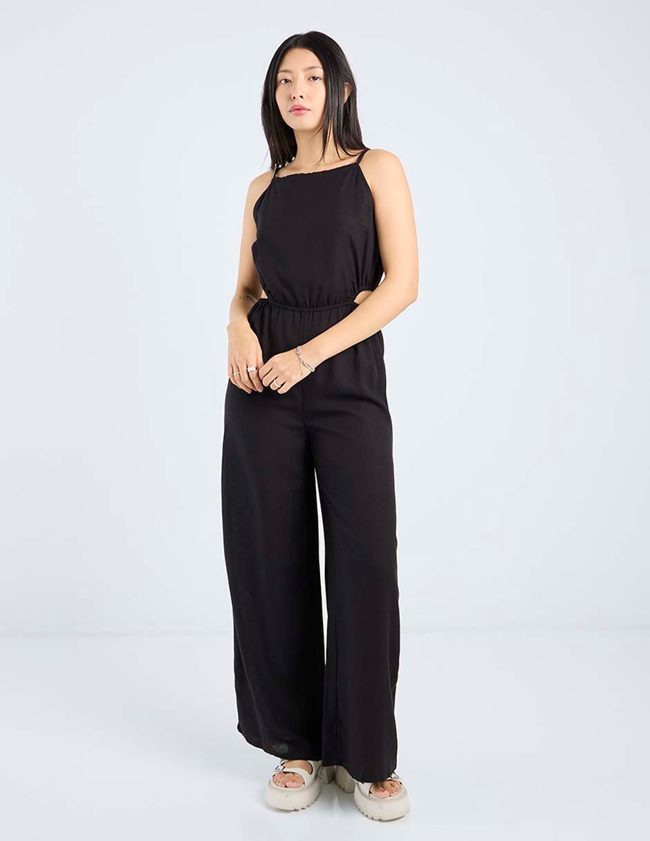 JUMPSUIT THAT'S IT TIJ2603-, CH, NEGRO