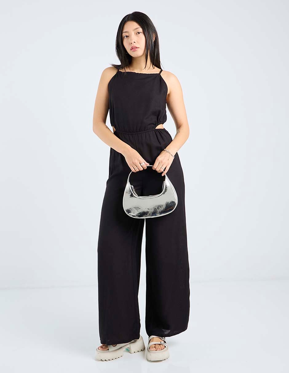 JUMPSUIT THAT'S IT TIJ2603-, CH, NEGRO