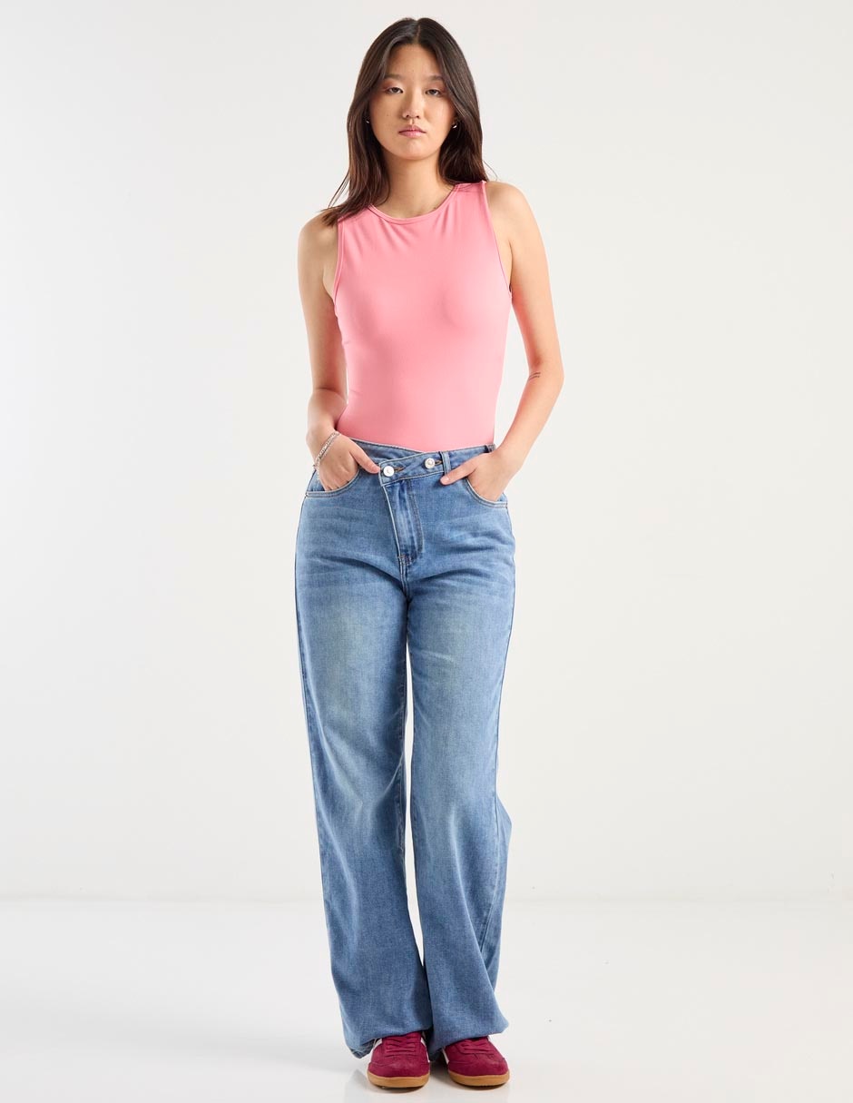 Body cuello redondo para mujer 3
