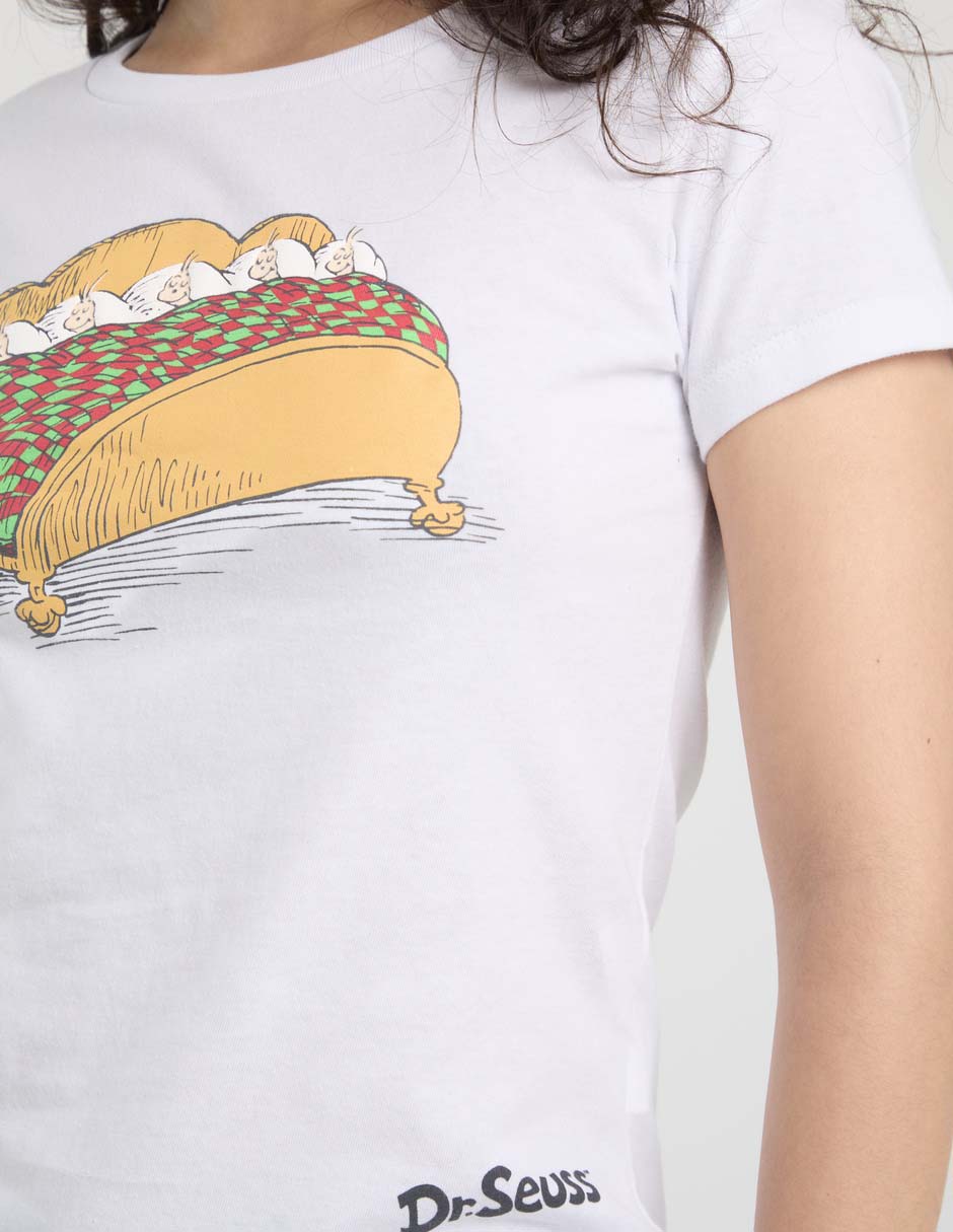 Playera manga corta The Grinch cuello redondo para mujer 4