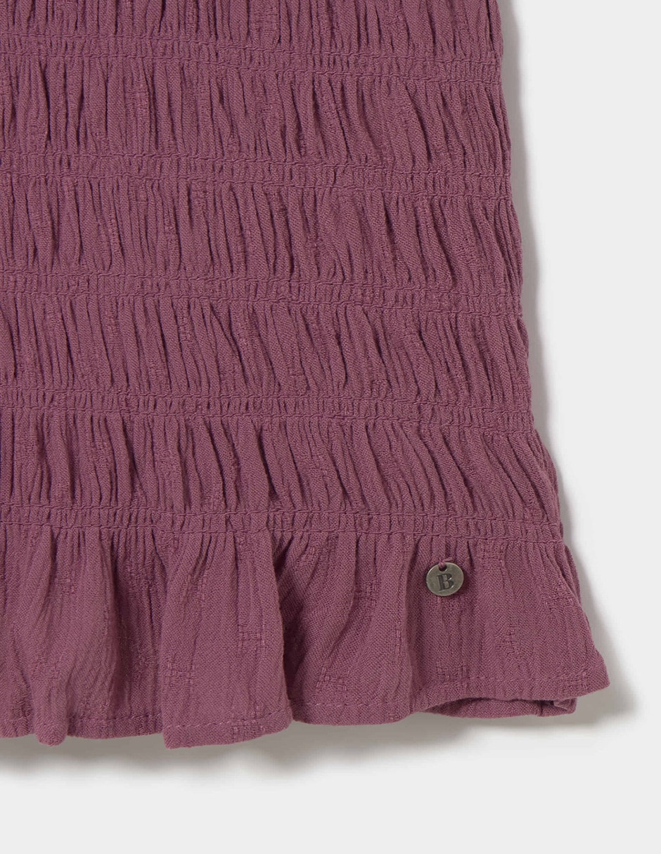 Blusa manga corta para mujer 5