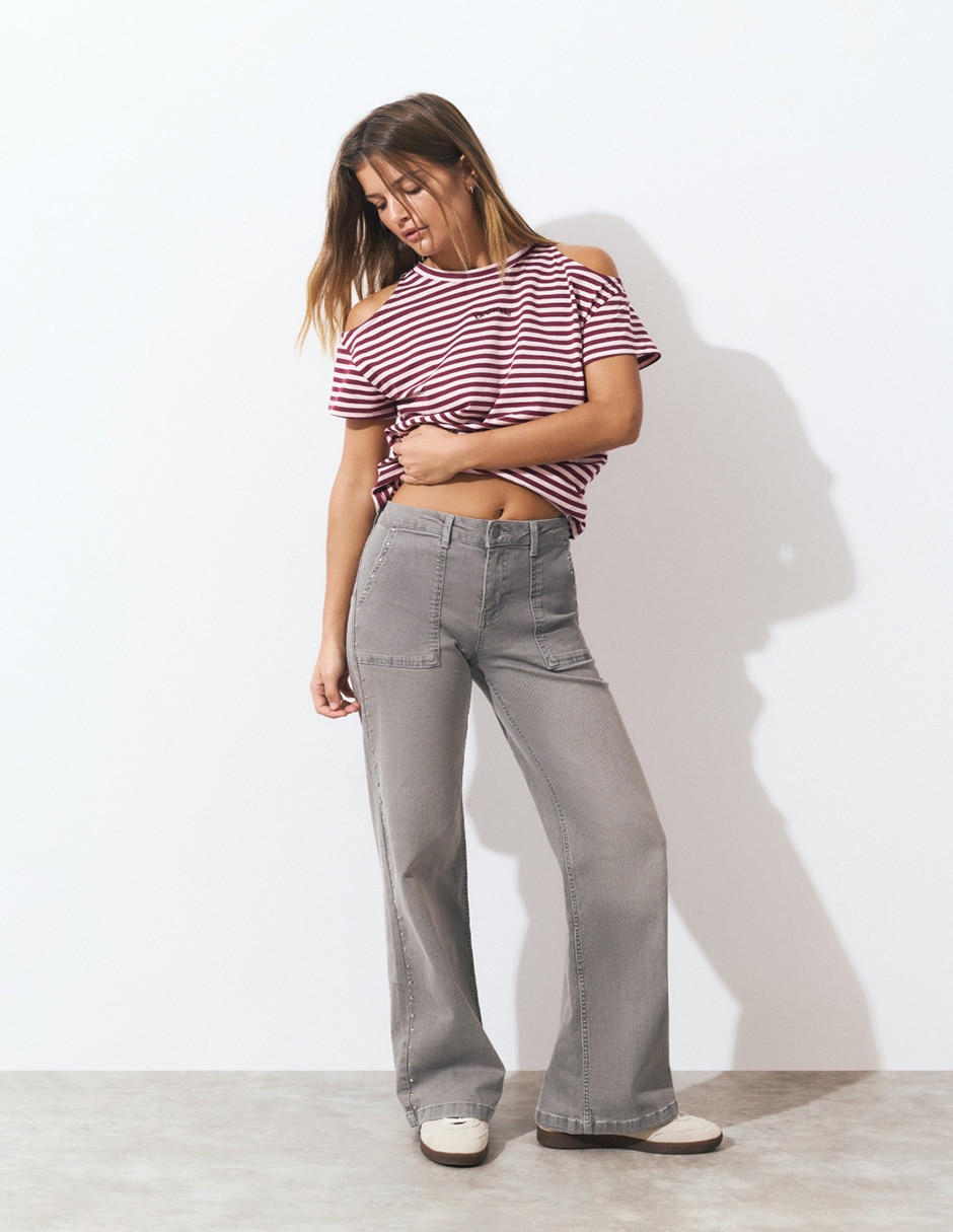 Jeans straight para mujer 3