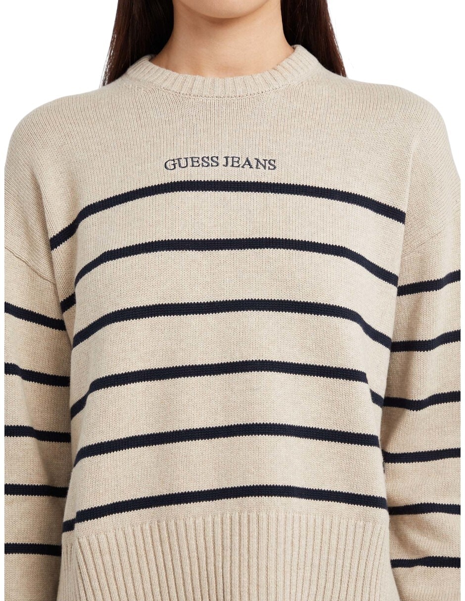 Suéter cuello redondo para mujer 3