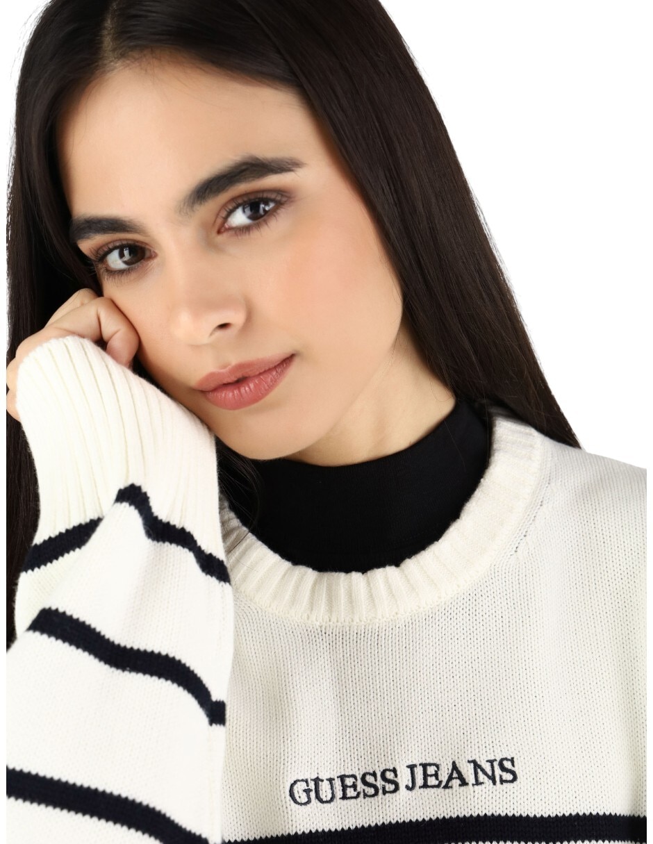 Suéter cuello redondo para mujer 3