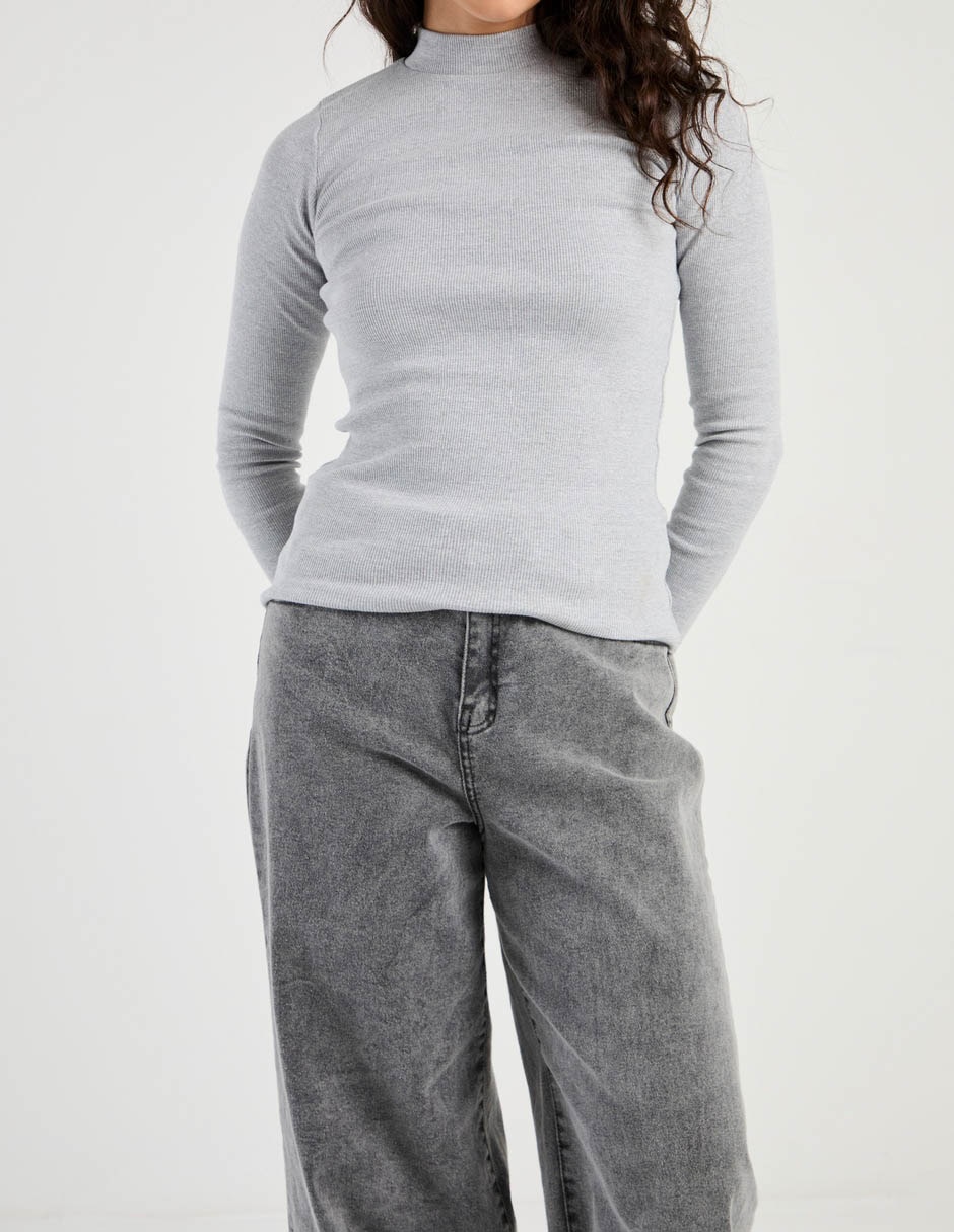 Blusa That's It manga larga para mujer