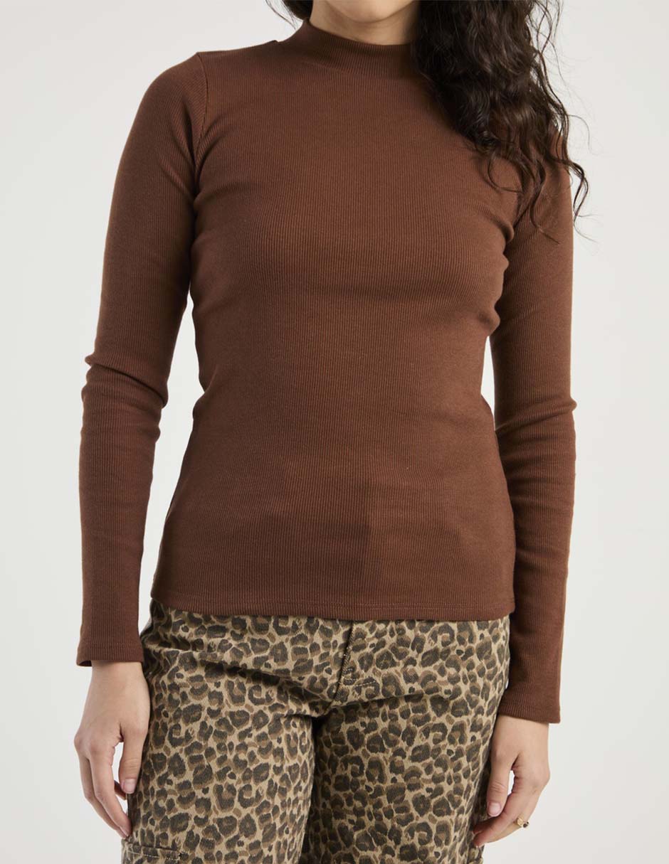 Blusa manga larga para mujer 5