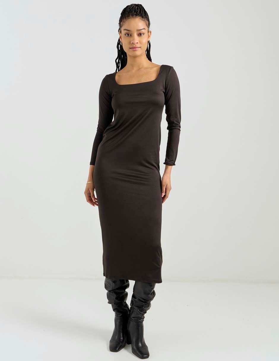 Vestido crop casual para mujer