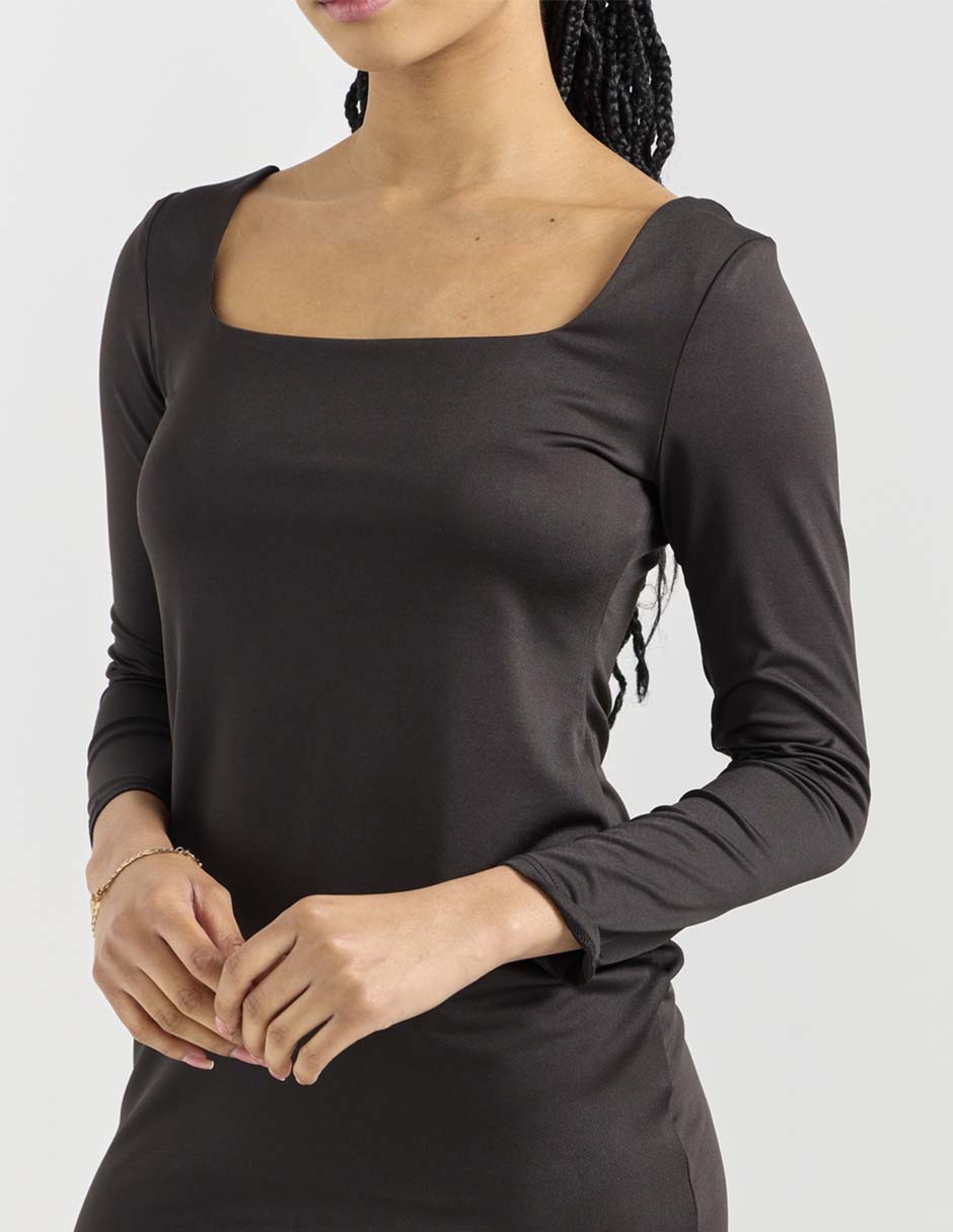 Vestido crop casual para mujer 4