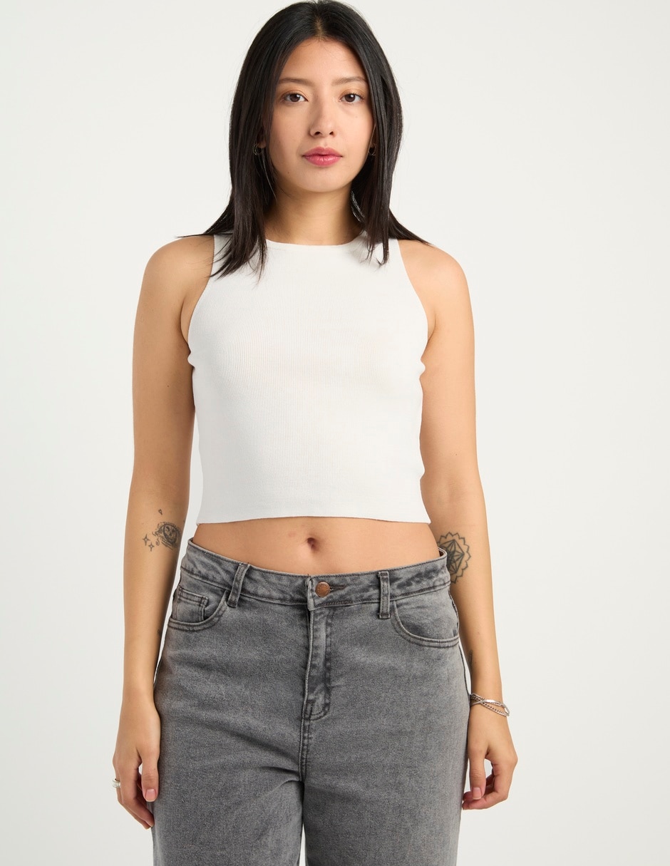Top cuello redondo 2