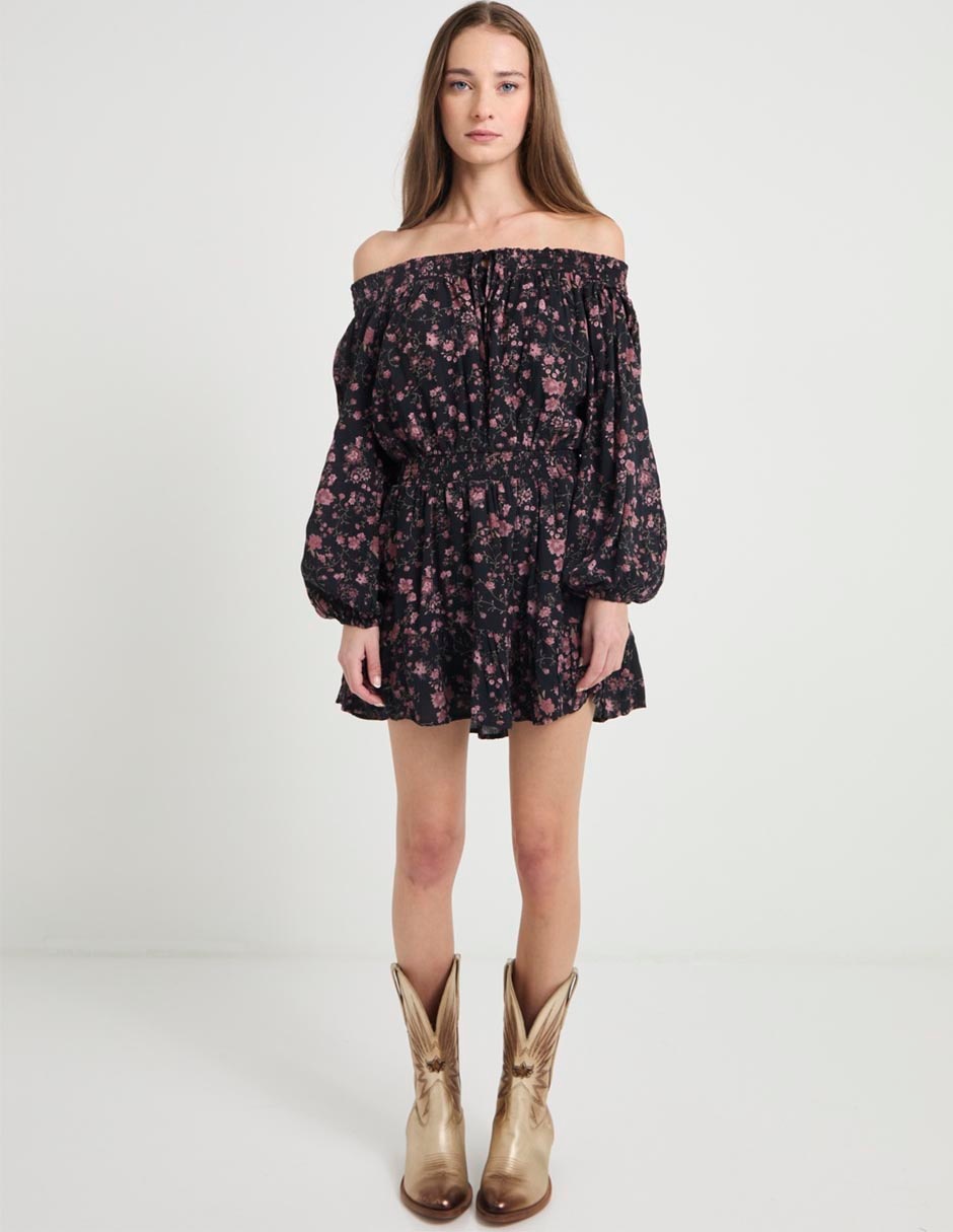 Vestido corto casual para mujer
