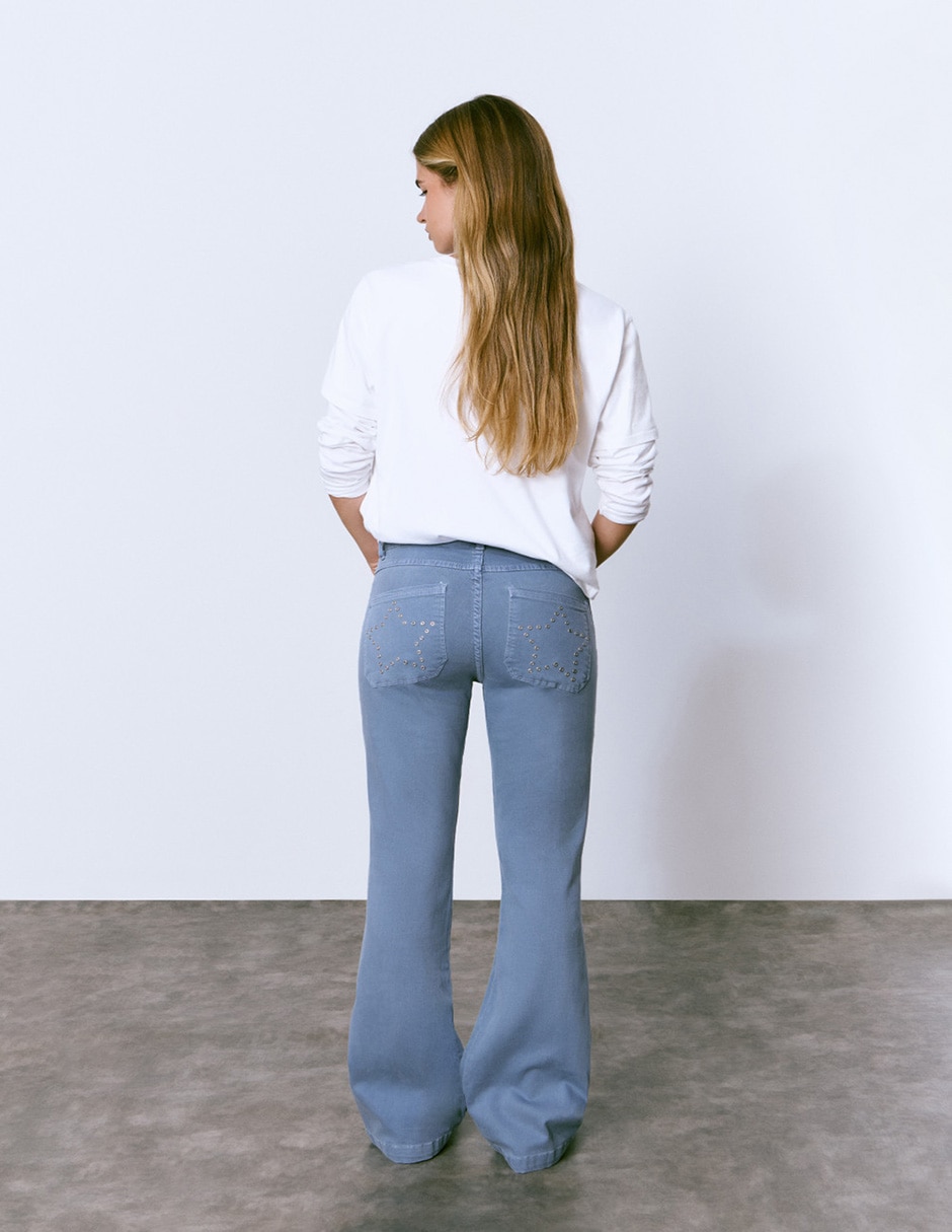 Jeans campana para mujer 4