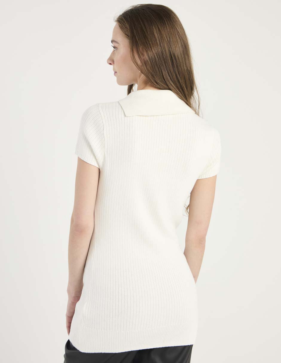 Suéter cuello asimétrico para mujer 2