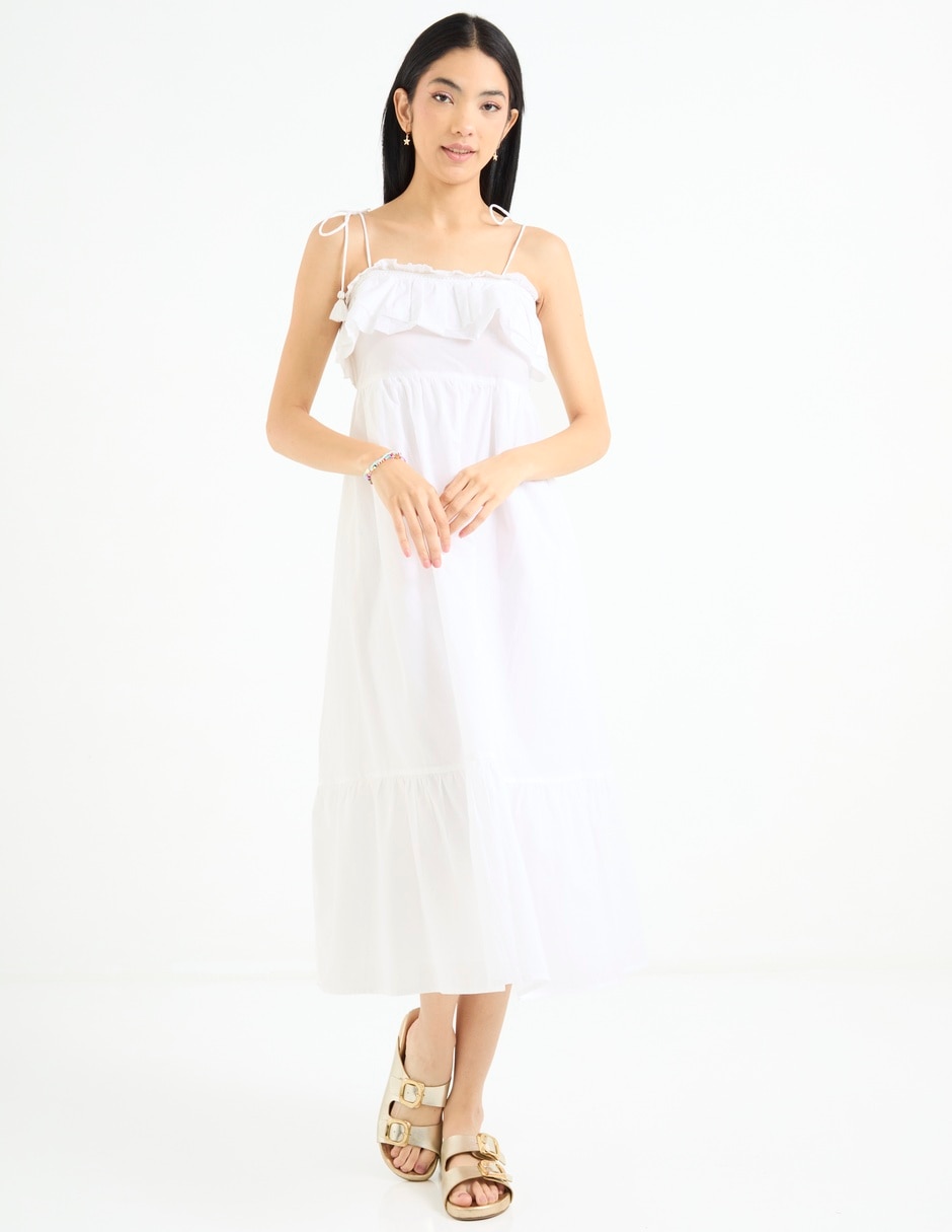 Vestido 3/4 casual para mujer