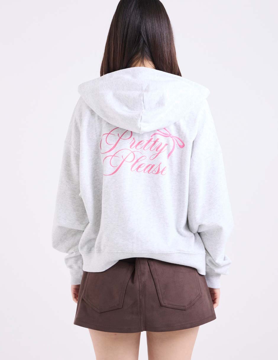 Sudadera con capucha y bolsa para mujer 2