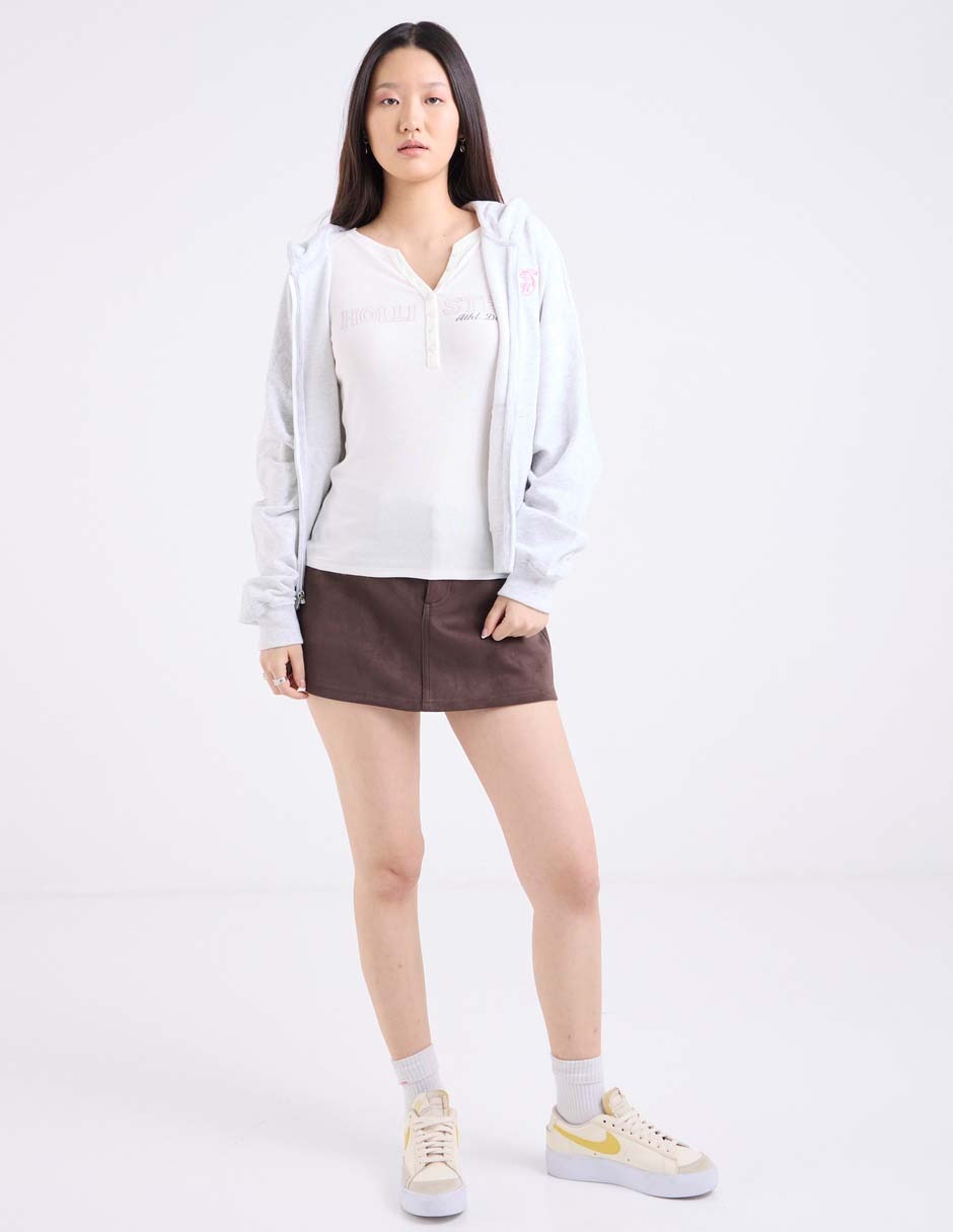 Sudadera con capucha y bolsa para mujer 3