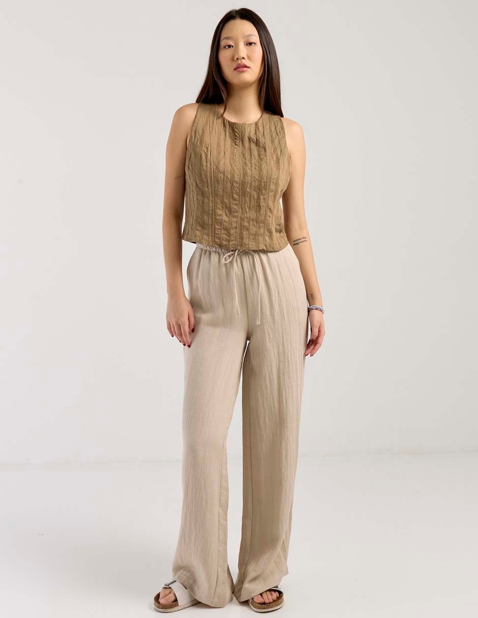 Blusa sin manga para mujer 3