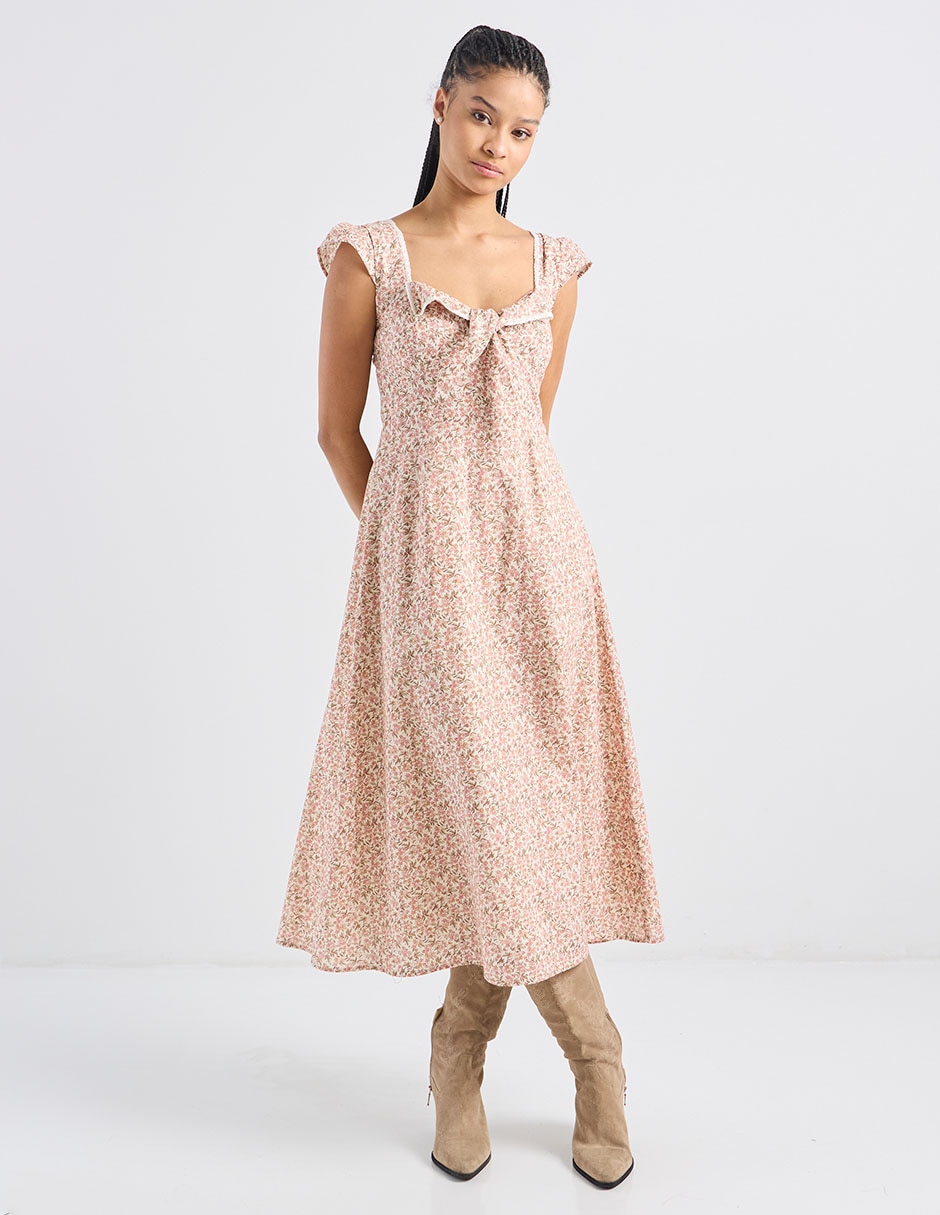 Vestido midi casual para mujer 2