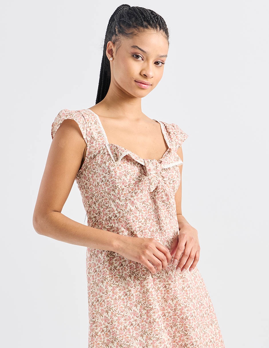 Vestido midi casual para mujer 4