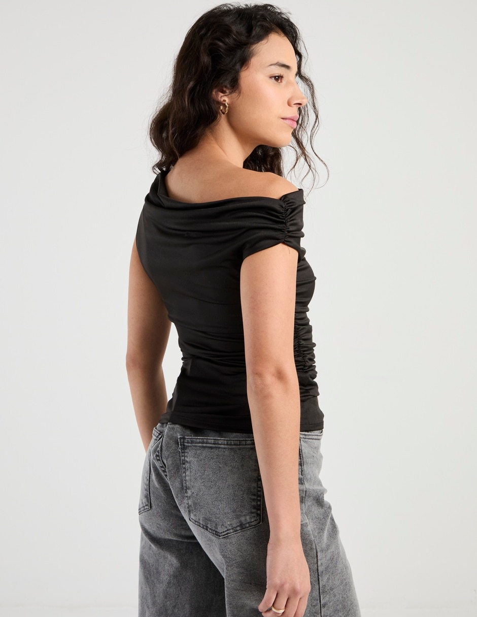 Blusa manga corta para mujer 2