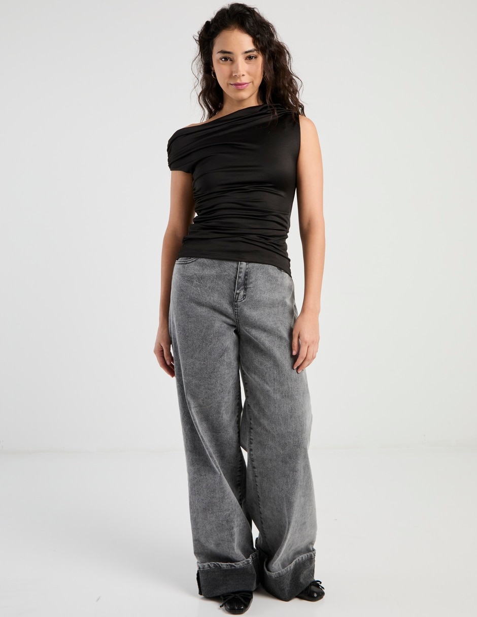 Blusa manga corta para mujer 3