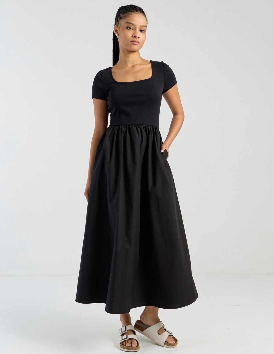 Vestido crop casual para mujer Vestido crop casual para mujer