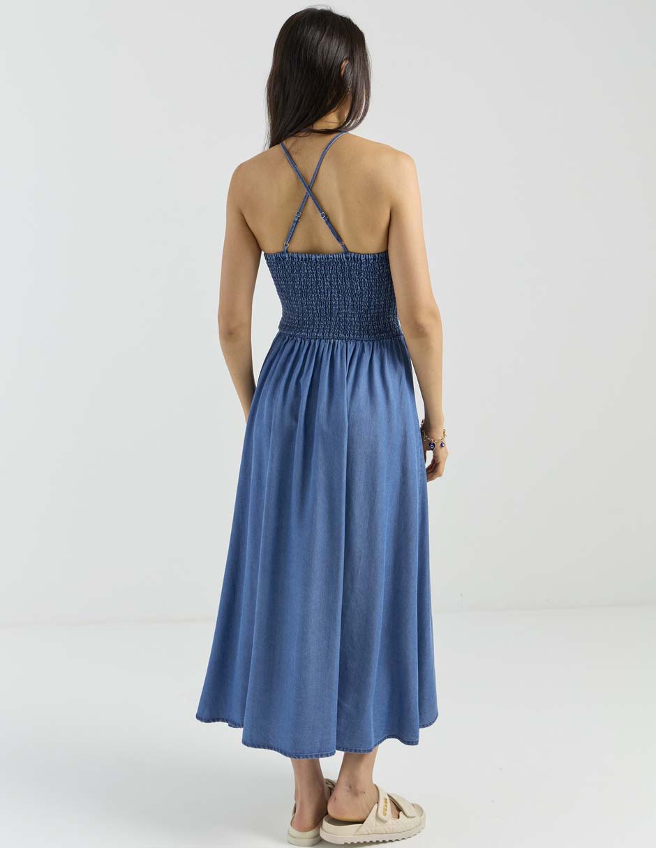Vestido 3/4 casual para mujer 2