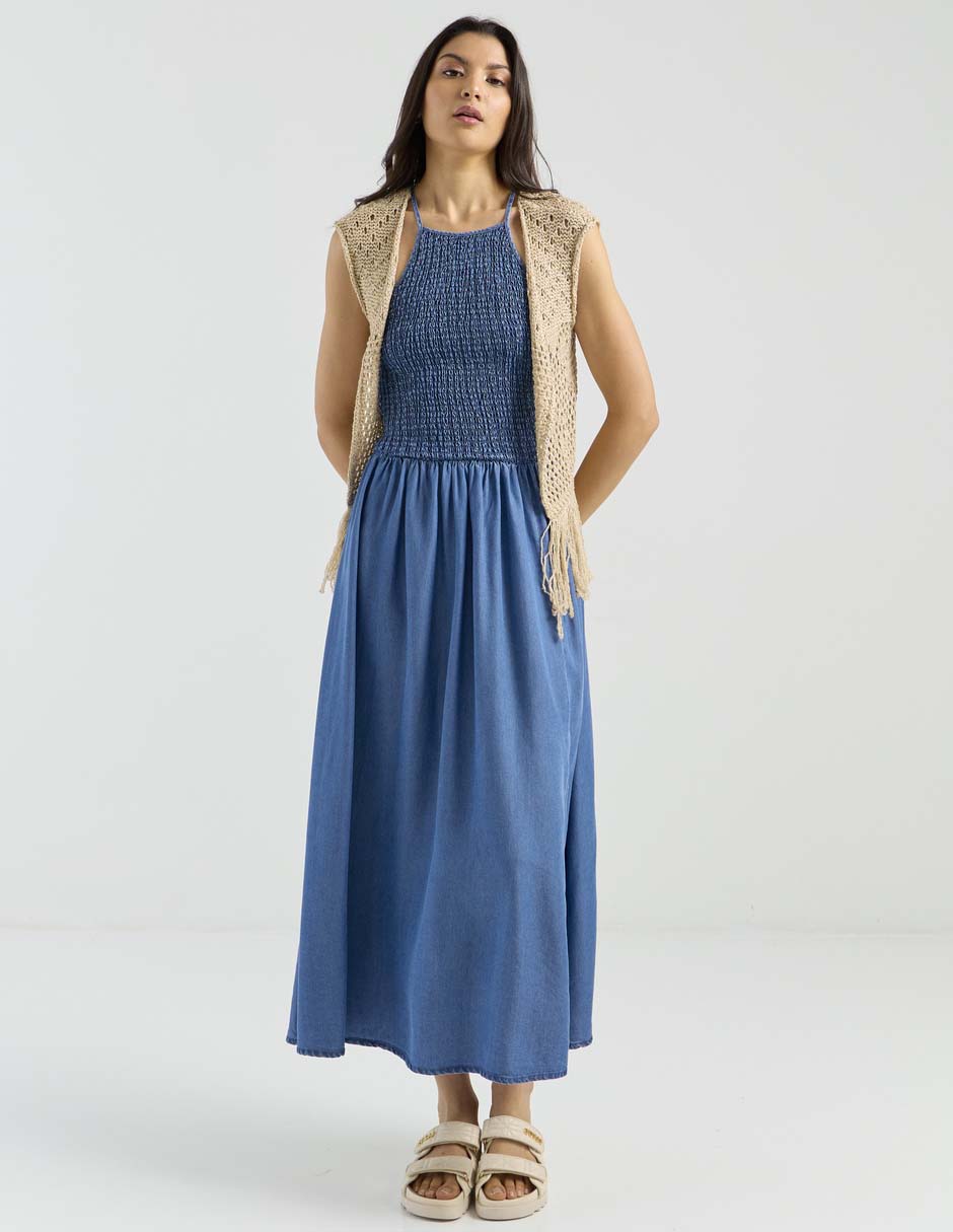 Vestido 3/4 casual para mujer 3