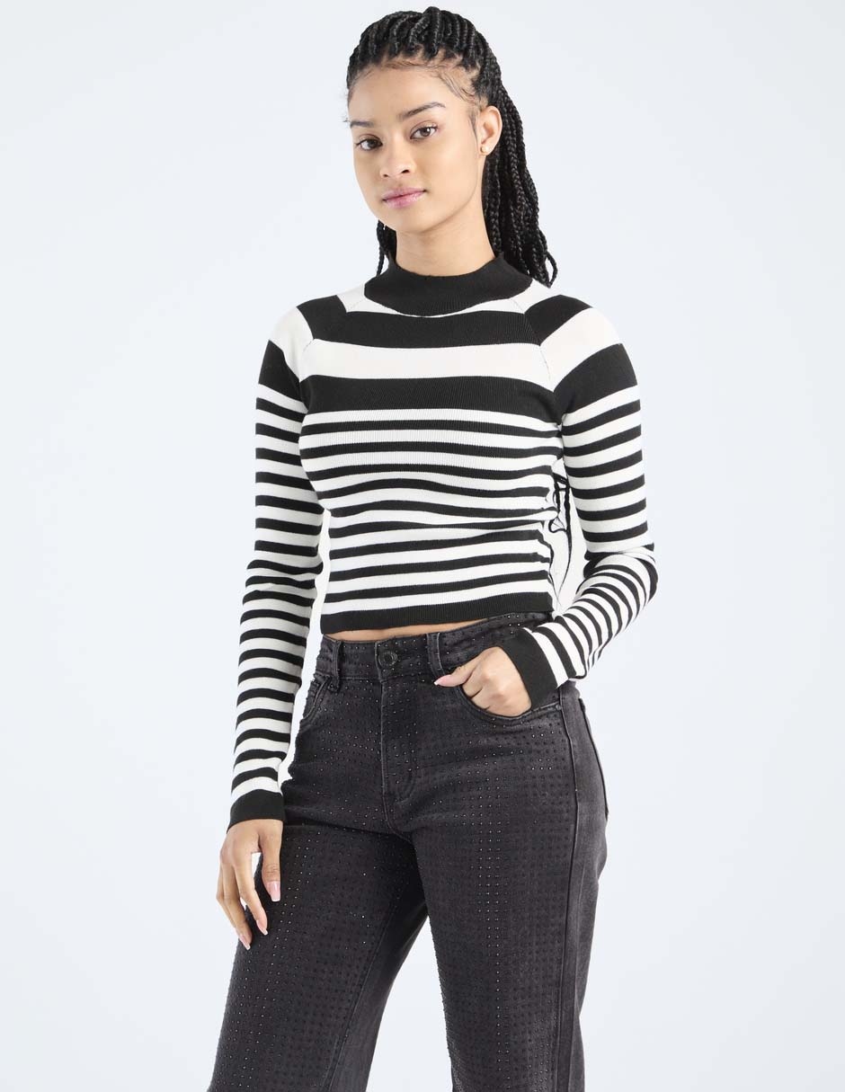 Blusa manga larga para mujer