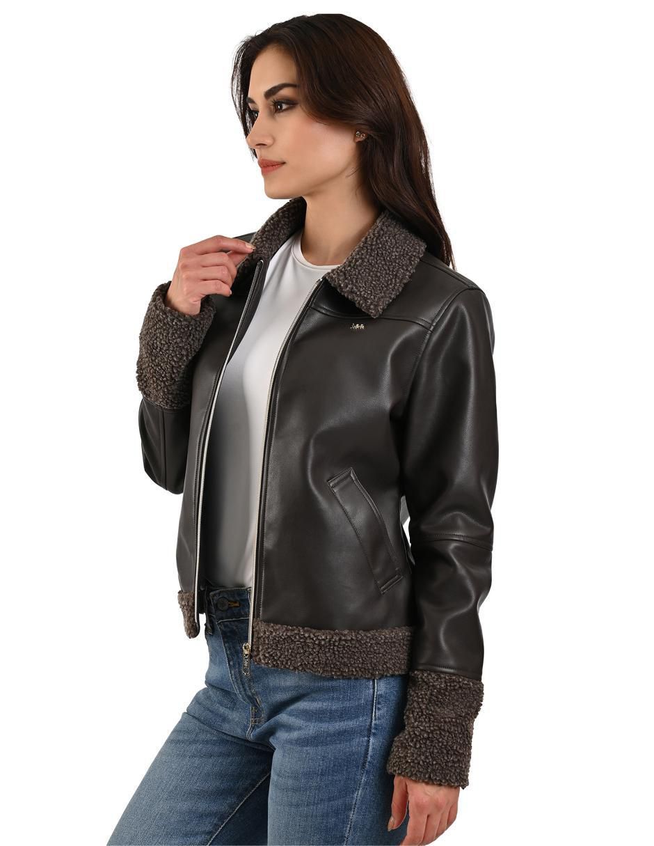 Chamarra casual para mujer 4